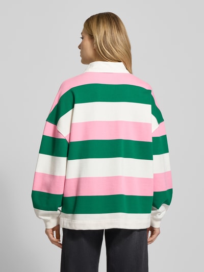 Essentiel Antwerp Comfort Fit Sweatshirt aus Baumwoll-Mix Modell 'JOUEUR' Rosa 5