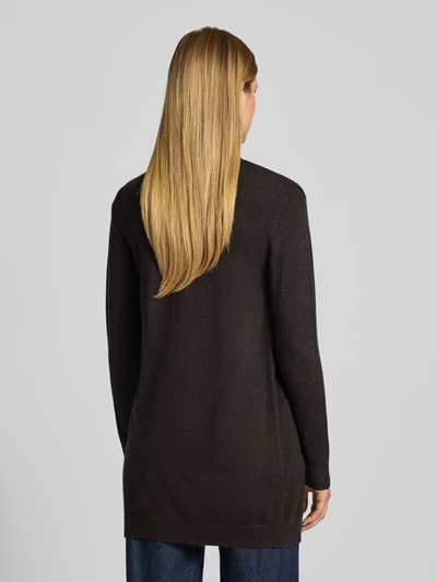 B.Young Cardigan met ribboorden, model 'NONINA' Donkergrijs - 5