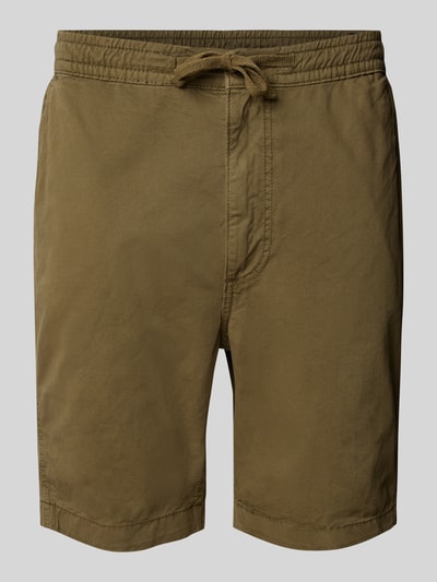 Alpha Industries Shorts mit elastischem Bund und Tunnelzug Oliv 1