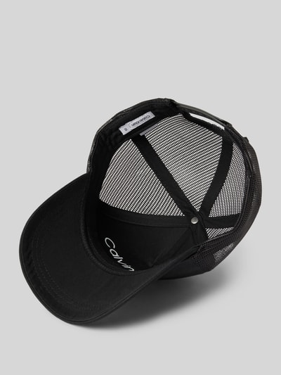 CK Calvin Klein Trucker Cap mit Label-Badge Black 2