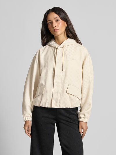 Guess Activewear Jacke mit Kapuze Offwhite 4