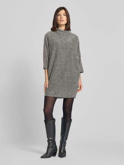 Apricot Relaxed Fit Kleid mit Viskose-Anteil Black 1