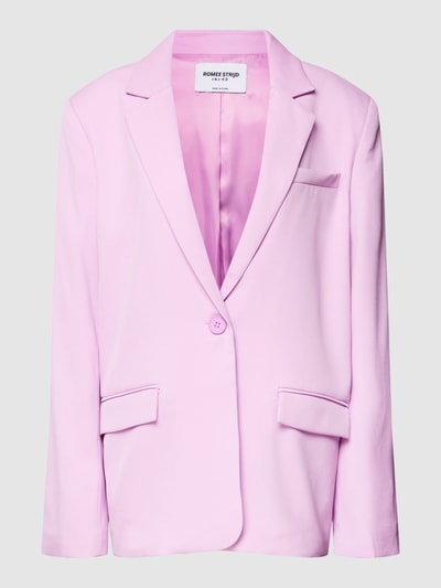 NA-KD Oversized Blazer mit Reverskragen Rosa 2