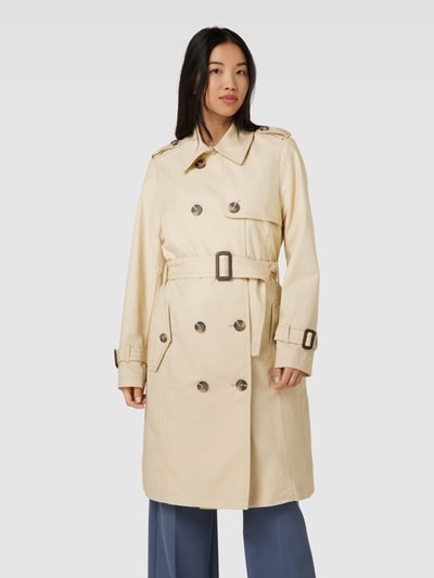 Esprit Trenchcoat mit Taillengürtel Beige 4