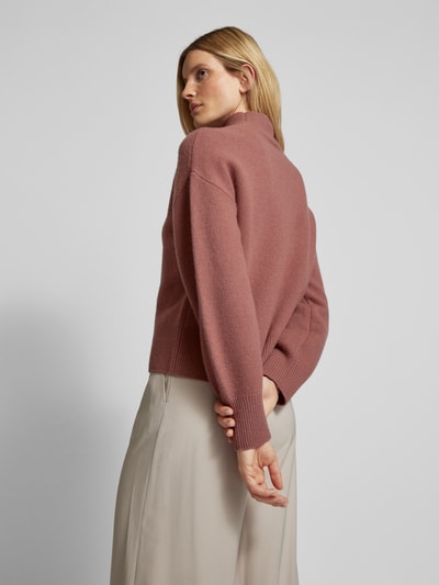 P&C* curated by Anouk Yve Gebreide pullover met opstaande kraag - capsulegarderobe Oudroze - 5