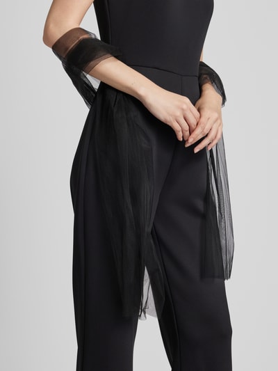 Unique Jumpsuit mit Neckholder Black 3