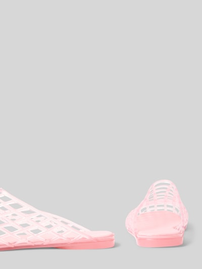 BIANCO Clogs in semitransparentem Design Pink 2