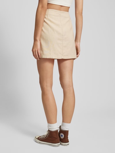 Only High Waist Leinenrock in Wickel-Optik Modell 'BRIE-CARO' Sand 5