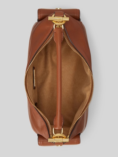 Lauren Ralph Lauren Torba z rączką z naturalnej skóry bydlęcej Koniakowy 4