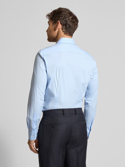 Tommy Hilfiger Tailored Koszula biznesowa o kroju slim fit z kołnierzykiem typu kent Niebieski 5