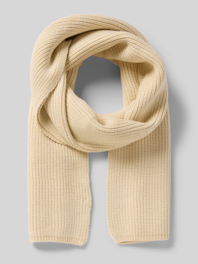 MSCH Copenhagen Grobstrick-Schal aus Viskose-Mix Modell 'GALINE RACHELLE' Offwhite Melange 1