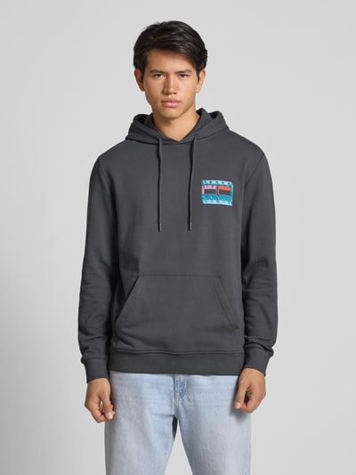 Tommy Jeans Regular fit hoodie van puur katoen  Antraciet - 4