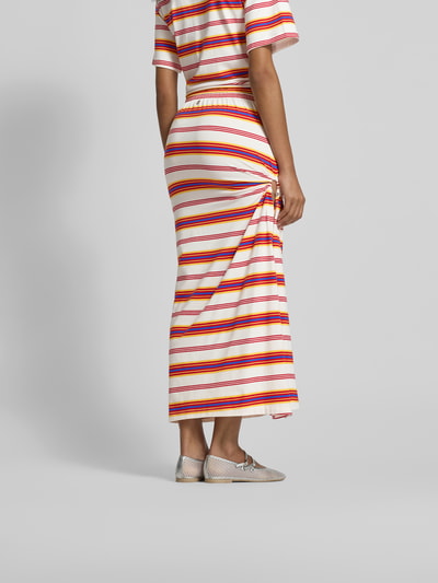 Rabanne Maxirock mit elastischem Bund Rot 5