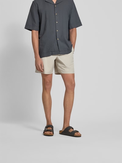MAISON KITSUNÉ Shorts mit elastischem Bund Beige 4
