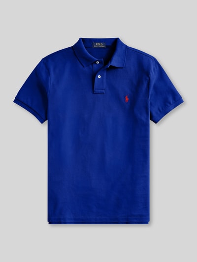 Polo Ralph Lauren Slim fit poloshirt van puur katoen Koningsblauw gemêleerd - 2