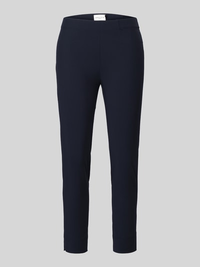 SEDUCTIVE Regular fit smalle broek met wol model 'SABRINA' Marineblauw - 2