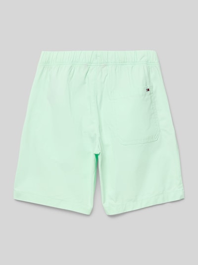 Tommy Hilfiger Teens Shorts mit Label-Stitching Mint 3