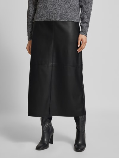 Christian Berg Woman Midirok met siernaden Zwart - 4