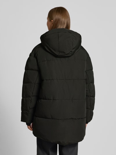 WITHBLACK Gewatteerd jack met capuchon Donkergroen - 5