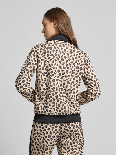 adidas Originals Sweatjacke mit Label-Stitching Modell 'LEOPARD' Black 5