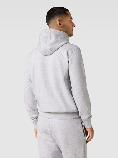 Kappa Hoodie mit Label-Stitching Modell 'Vend' Hellgrau Melange 5