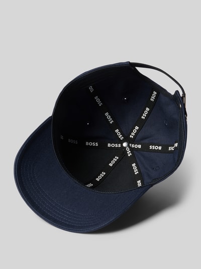 BOSS Basecap mit Label-Detail Marine 2