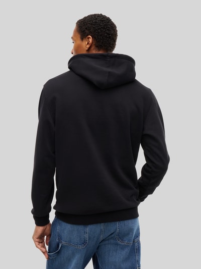 Tommy Jeans Relaxed Fit Hoodie aus reiner Baumwolle BLACK 5
