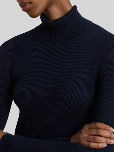 Lauren Ralph Lauren Slim Fit Rollkragenpullover aus Baumwoll-Modal-Mix Marine 3