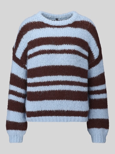 ONLY Sweter z przytulnym grubym ściegiem Jasnoniebieski 2