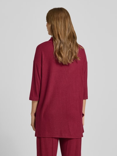 Soyaconcept Shirt met lange mouwen en col, model 'Biara' Bordeaux - 5