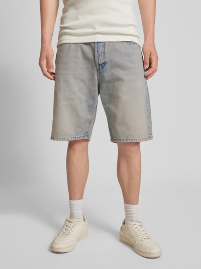 Jack & Jones Szorty jeansowe o kroju baggy fit z 5 kieszeniami model ‘ALEX’ Jasnoniebieski 4