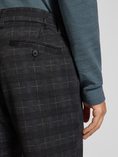 Christian Berg Men Slim fit broek met achterzakken Middengrijs - 3