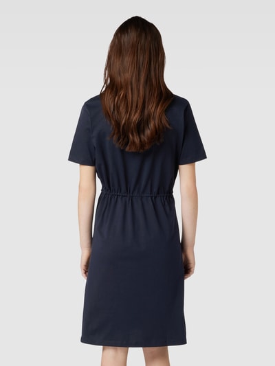 Tommy Hilfiger Knielanges Kleid mit Label-Schriftzug Dunkelblau 5