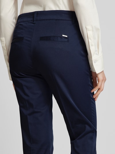 Brax Stoffen broek met verkorte pasvorm, model 'MARON' Marineblauw - 3