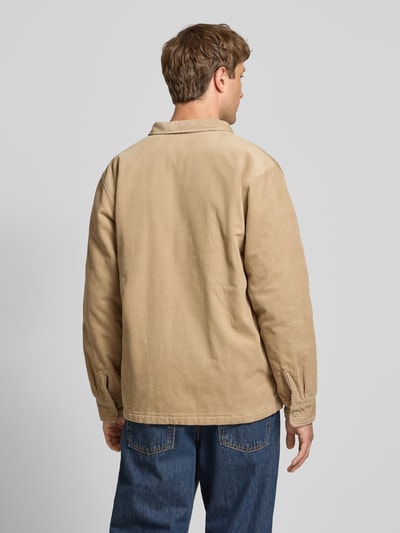 Carhartt Work In Progress Regular Fit Hemdjacke mit Brusttaschen Modell 'WHITSOME' Beige 5