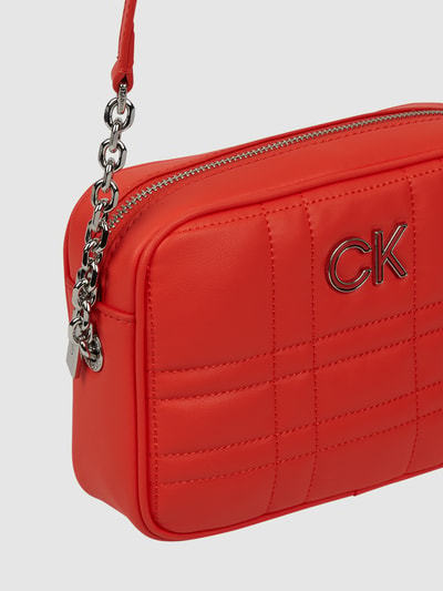 CK Calvin Klein Crossbodytas in leerlook  Oranje - 4