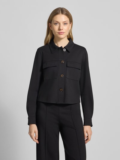 Christian Berg Woman Selection Żakiet z wykładanym kołnierzem Czarny 4