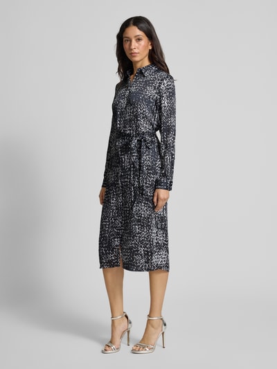 Calvin Klein Womenswear Sukienka koszulowa z wiązanym paskiem Granatowy 1