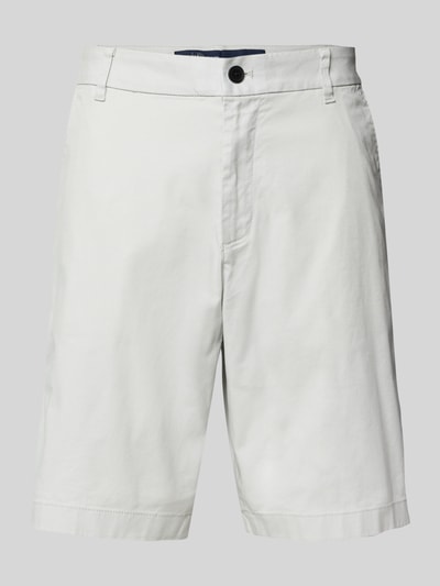 Tom Tailor Denim Regular fit korte chino van puur katoen Lichtgrijs - 2