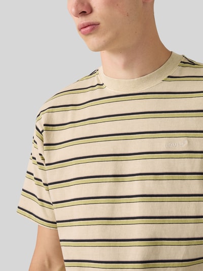 Levi's® Regular Fit T-Shirt aus reiner Baumwolle Beige 3