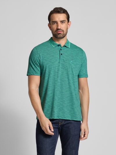 RAGMAN Regular Fit Poloshirt mit Brusttasche Gruen 4