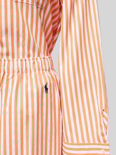 Polo Ralph Lauren Pyjama met logostitching Oranje - 2