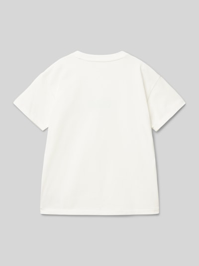 Polo Ralph Lauren Teens T-Shirt mit Label-Print Offwhite 3