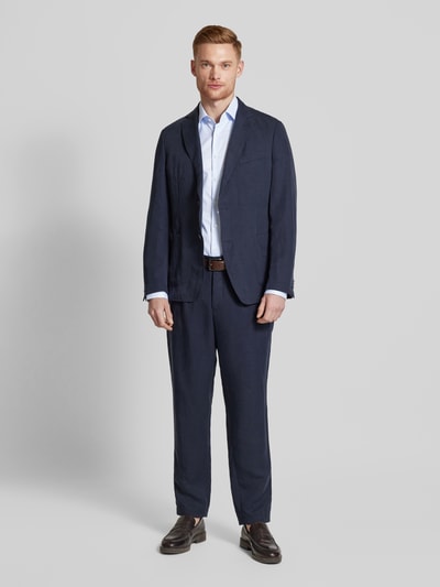 Eterna Slim Fit Business-Hemd mit Haifischkragen Bleu 1