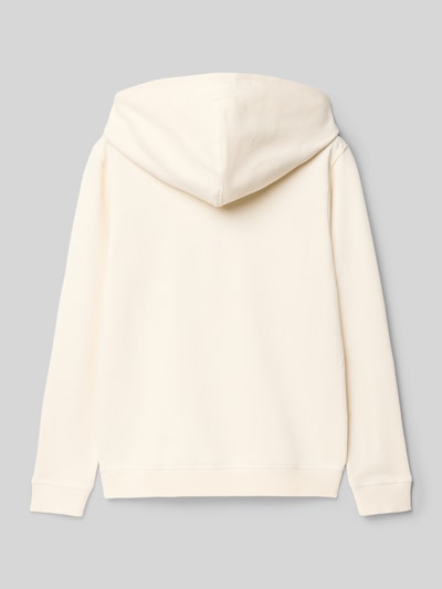 Jack & Jones Hoodie mit Label-Stitching und Känguru-Tasche Offwhite 3