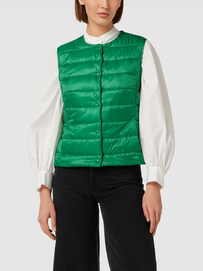 Gerry Weber Steppweste mit Rundhalsausschnitt Modell 'EVERYDAY BRIGHTS' Grün 4