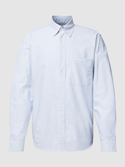 Marc O'Polo Regular Fit Freizeithemd mit Button-Down-Kragen Hellblau 2