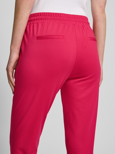 ICHI Jogpants mit Paspeltaschen Modell 'KATE' Pink 3