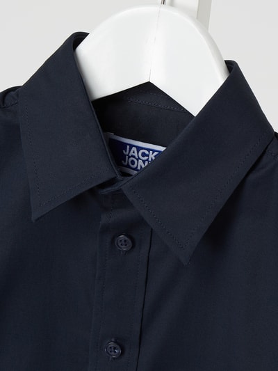 Jack & Jones Koszula z dodatkiem streczu model ‘Mason’ Granatowy 2