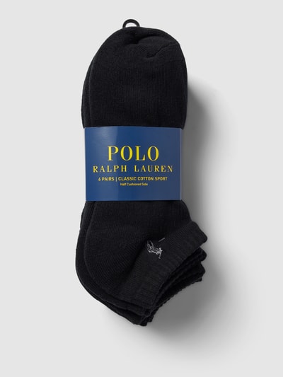 Polo Ralph Lauren Underwear Sneakersocken mit Label-Stitching im 6er-Pack Black 3